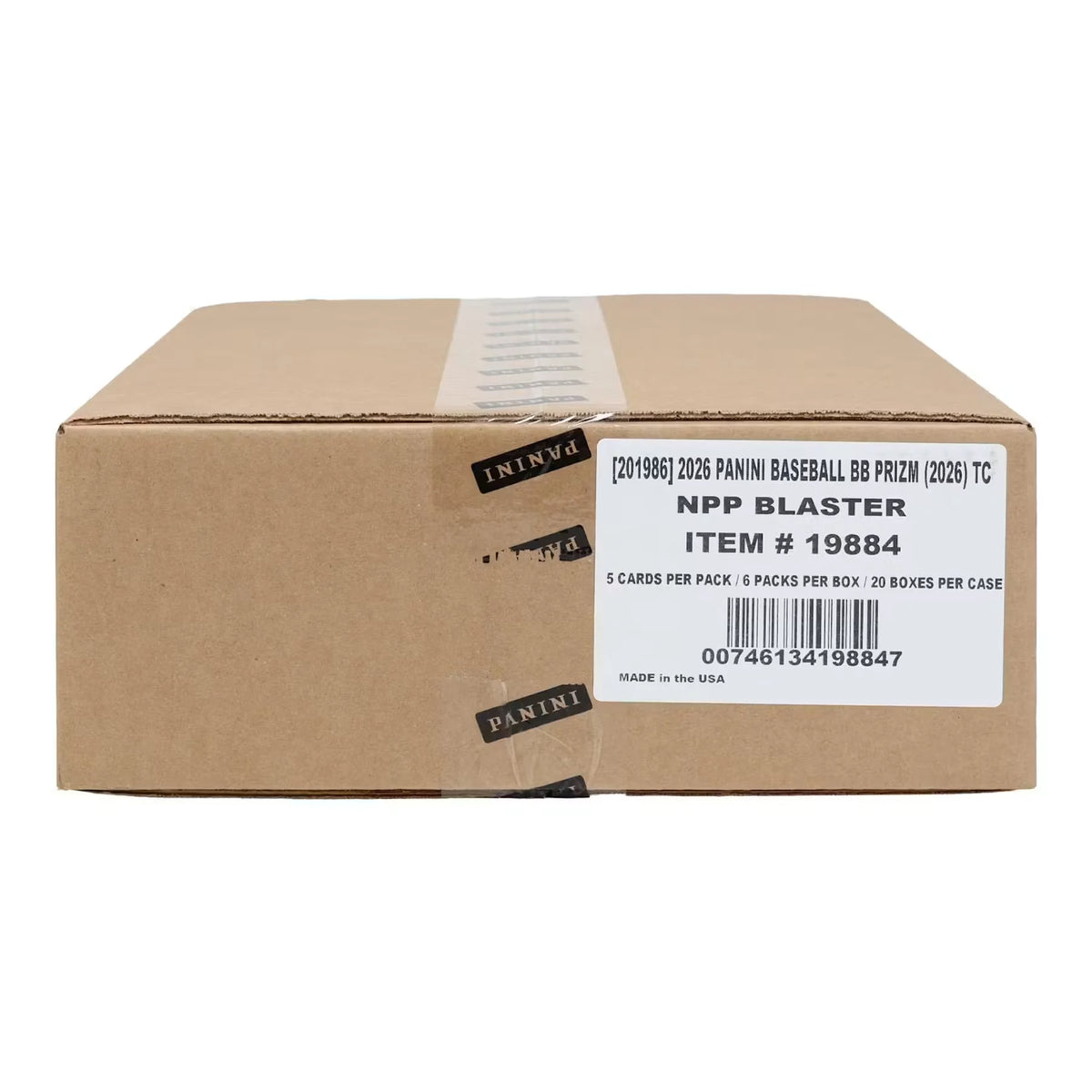 2026 Panini Prizm Baseball Blaster 20-Box Case (Ships Sealed Only) | P5687434