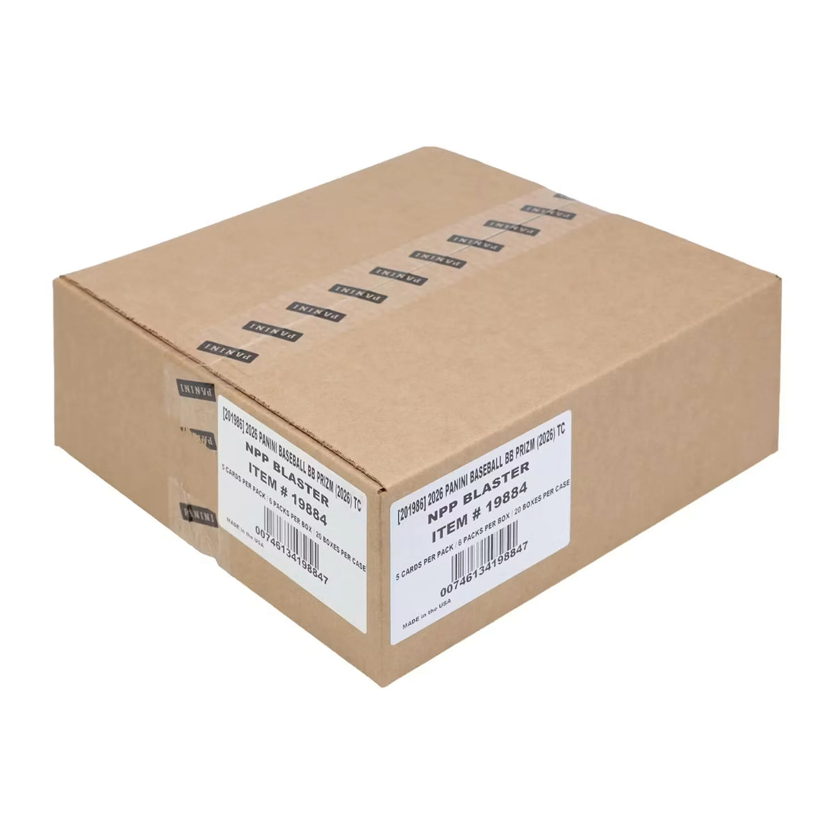 2026 Panini Prizm Baseball Blaster 20-Box Case (Ships Sealed Only) | P5687434