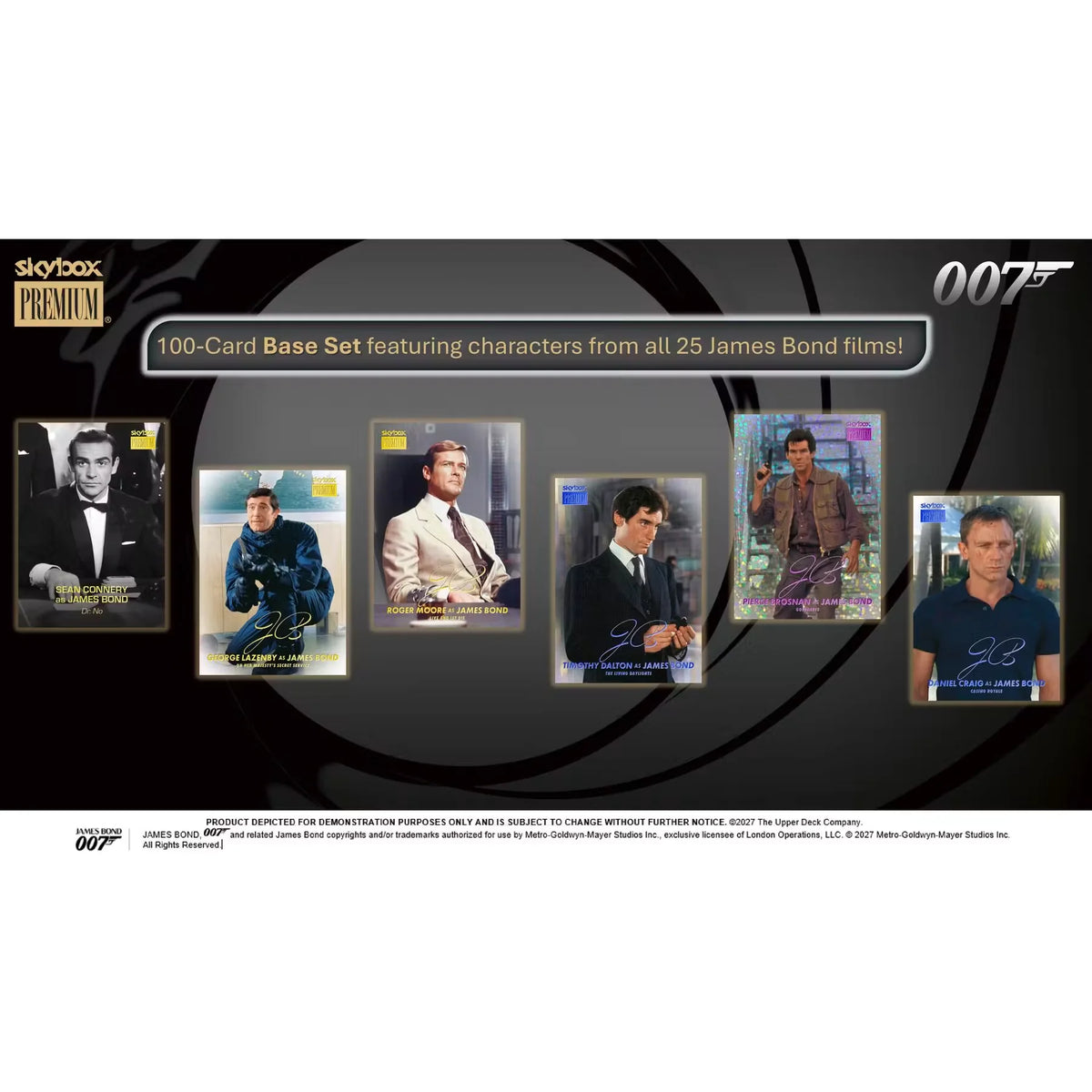 2026 Upper Deck Skybox Premium James Bond Hobby 16-Box Case | Presell | P5690740