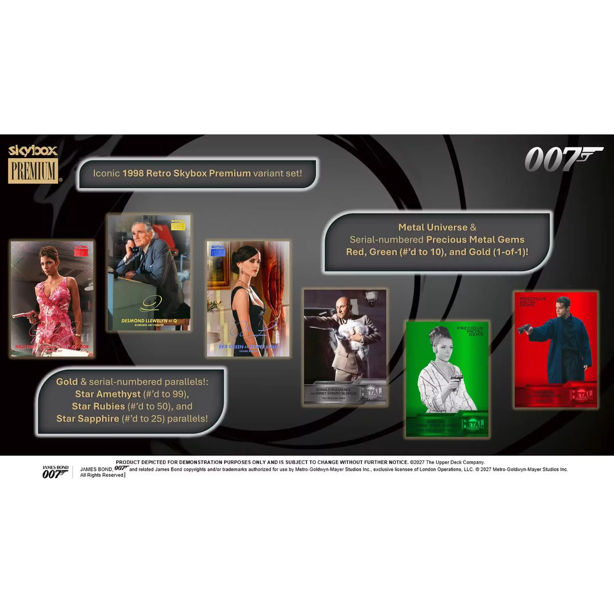 2026 Upper Deck Skybox Premium James Bond Hobby 16-Box Case | Presell | P5690740