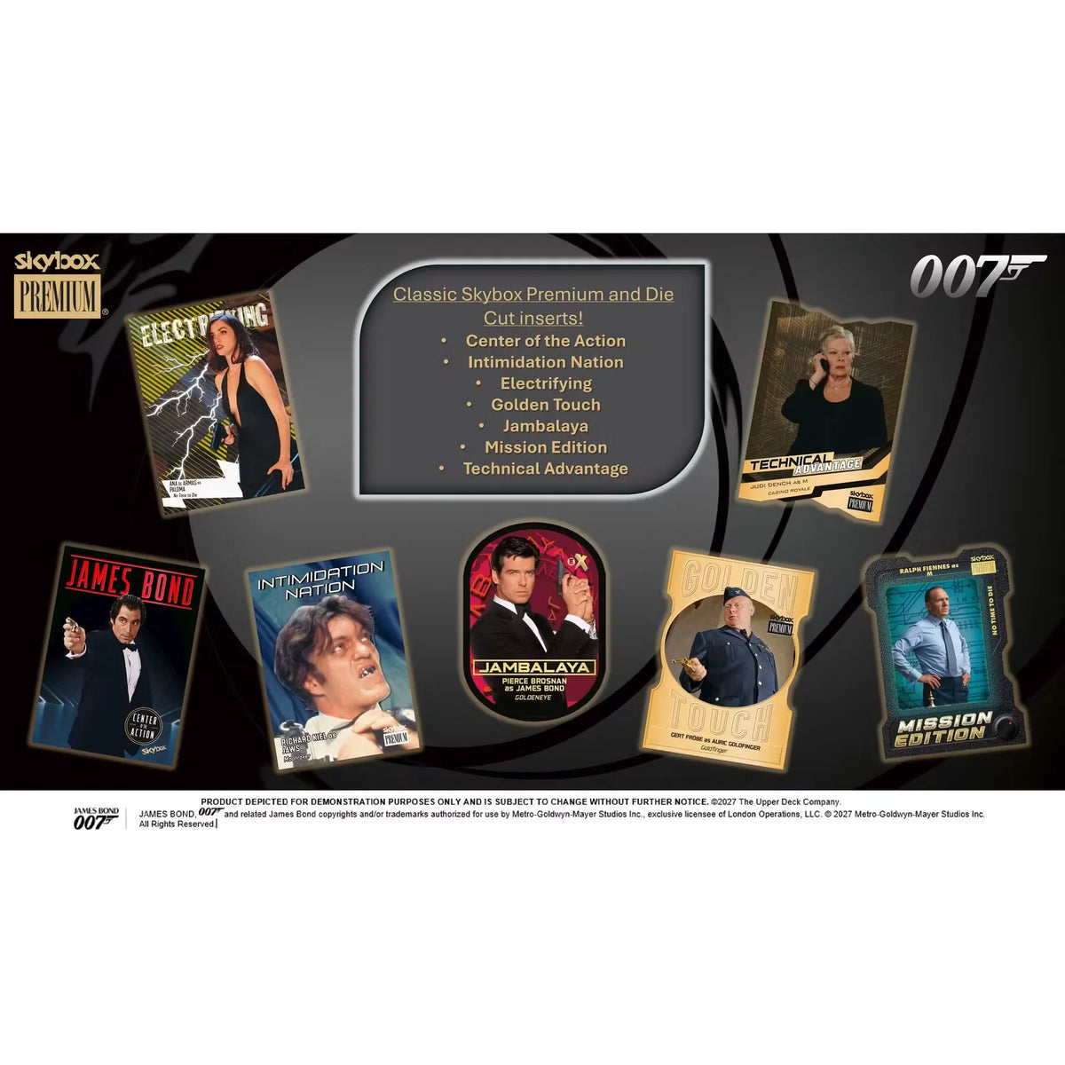 2026 Upper Deck Skybox Premium James Bond Hobby 16-Box Case | Presell | P5690740