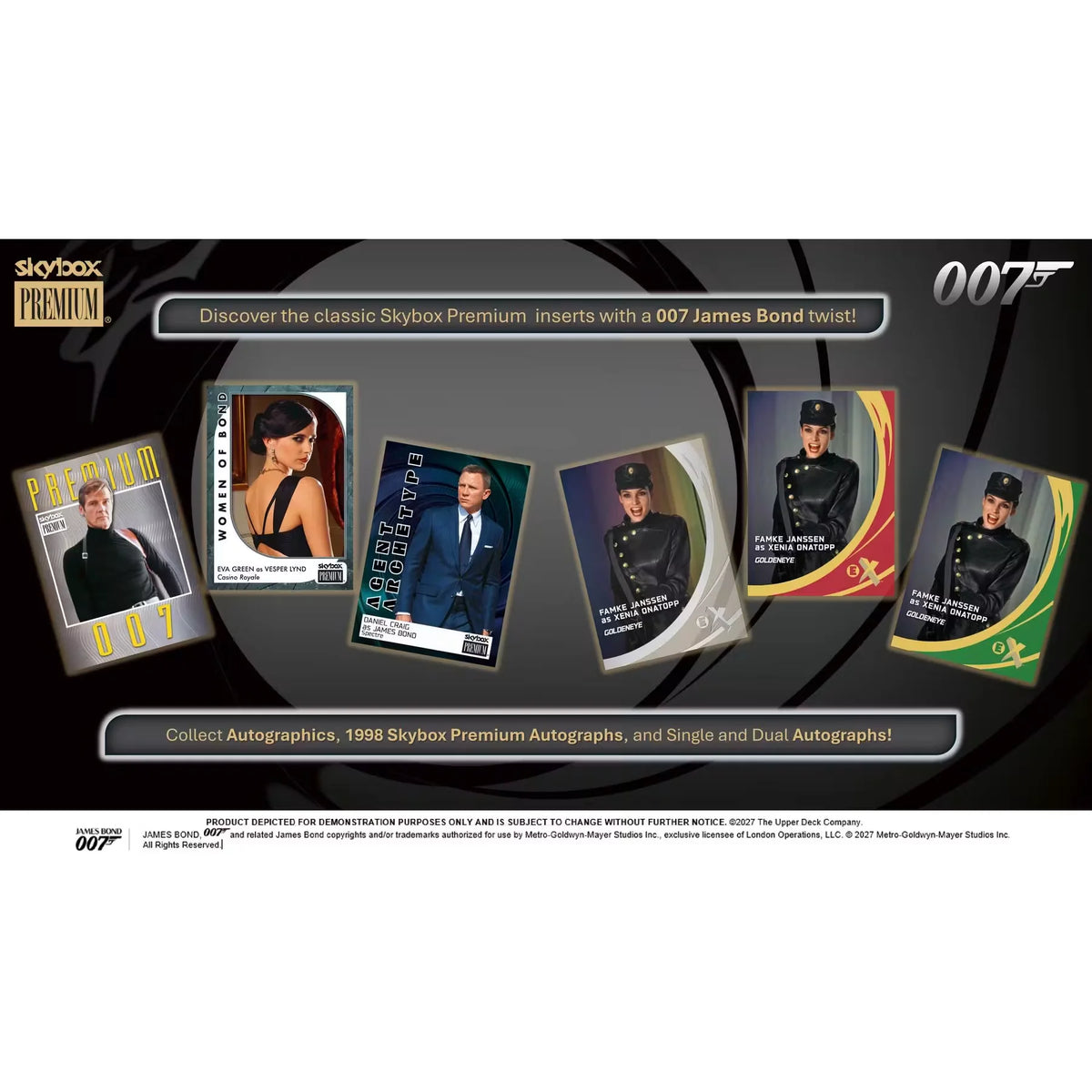 2026 Upper Deck Skybox Premium James Bond Hobby 16-Box Case | Presell | P5690740