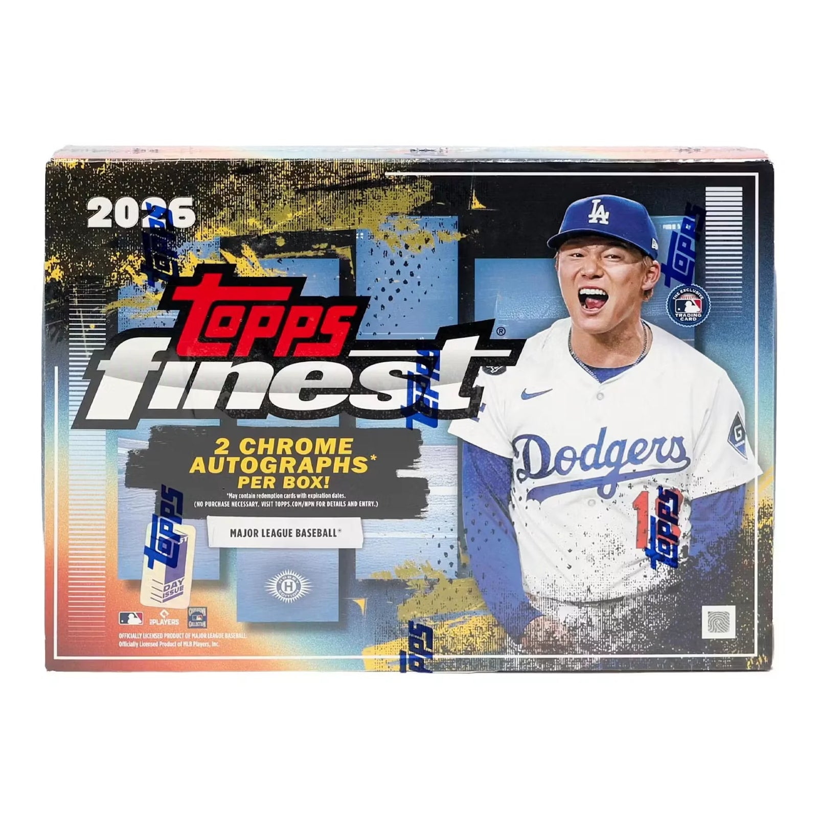 2026 Topps Finest Baseball First Day Issue Hobby 8-Box Case (Ships Sealed Only)