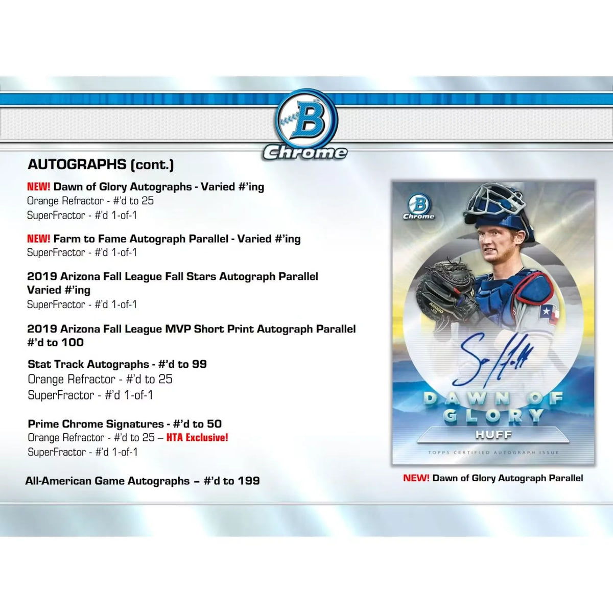 2020 Bowman Chrome Baseball HTA Jumbo 12-Box Case (Ships Sealed Only) | P6052896