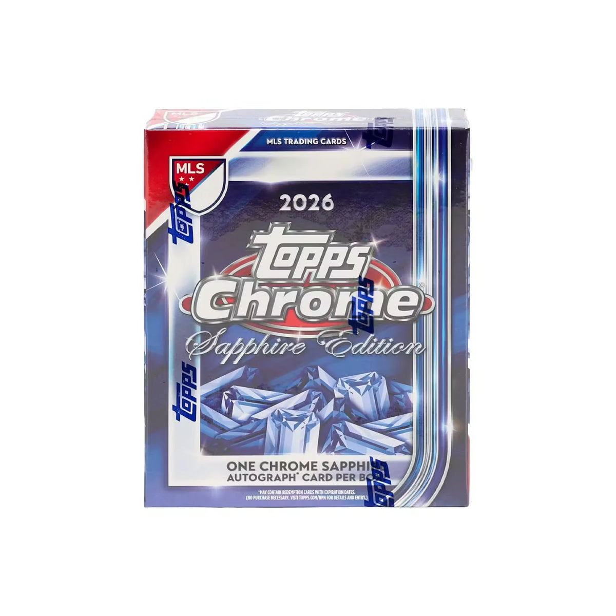 2026 Topps Chrome MLS Soccer Sapphire Edition 10-Box Case | Presell | P6053944