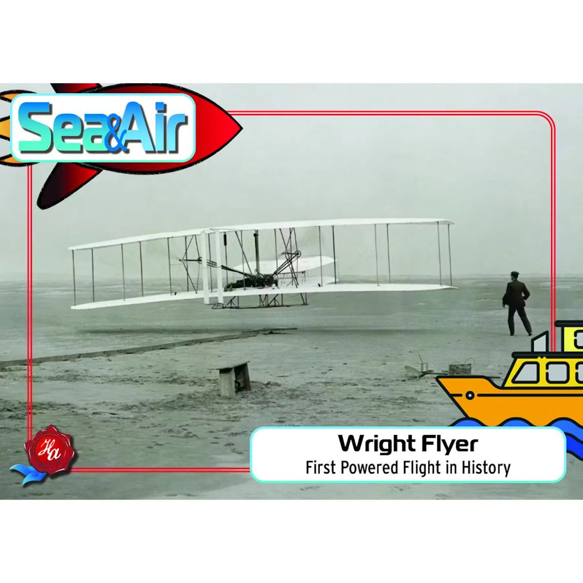 2026 Historic Autographs Sea & Air Series 1 Hobby 20-Box Case | Presell | P6057145