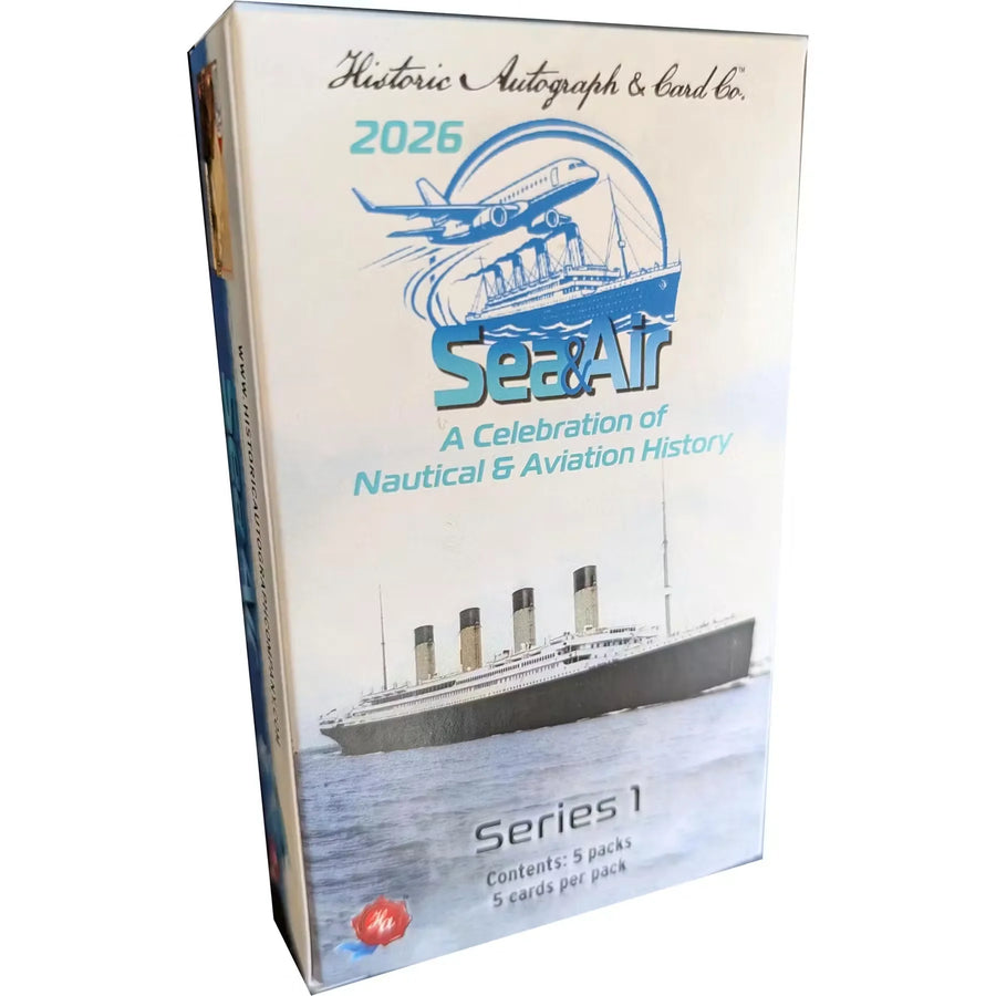2026 Historic Autographs Sea & Air Series 1 Blaster 24-Box Case | Presell | P6057183
