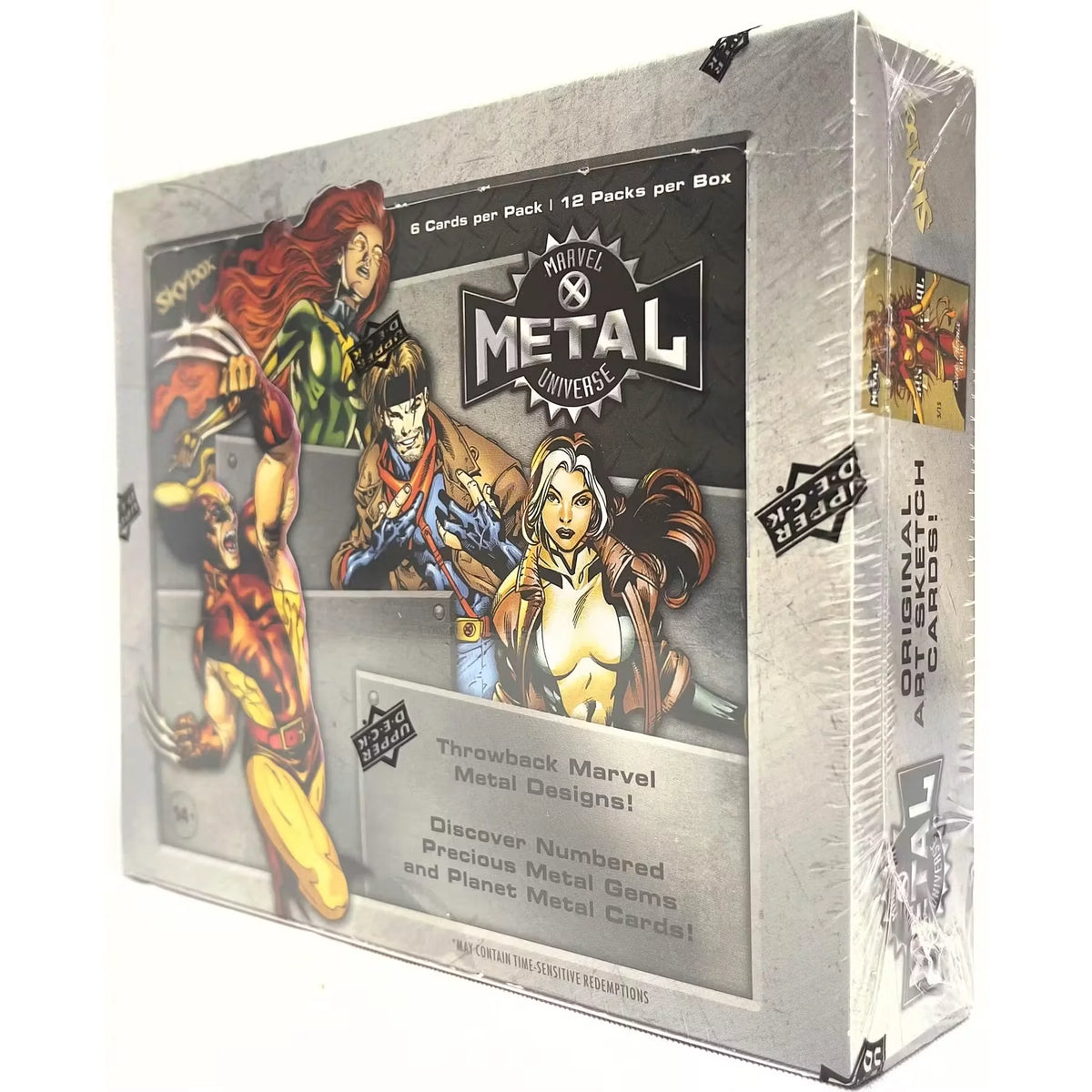 2021 Upper Deck Marvel X-Men Metal Universe Trading Cards | 12-Box Hobby Case | P6134408