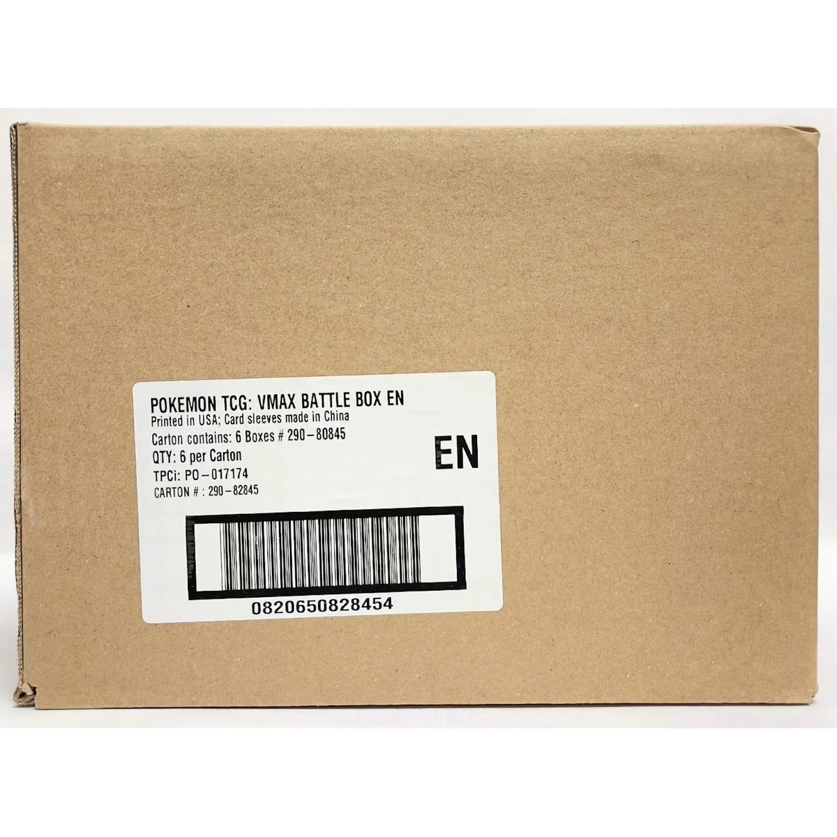 Pokemon Venusaur/Blastoise VMAX Battle 6-Box Case | Sealed (Ships Sealed Only) | P6134572