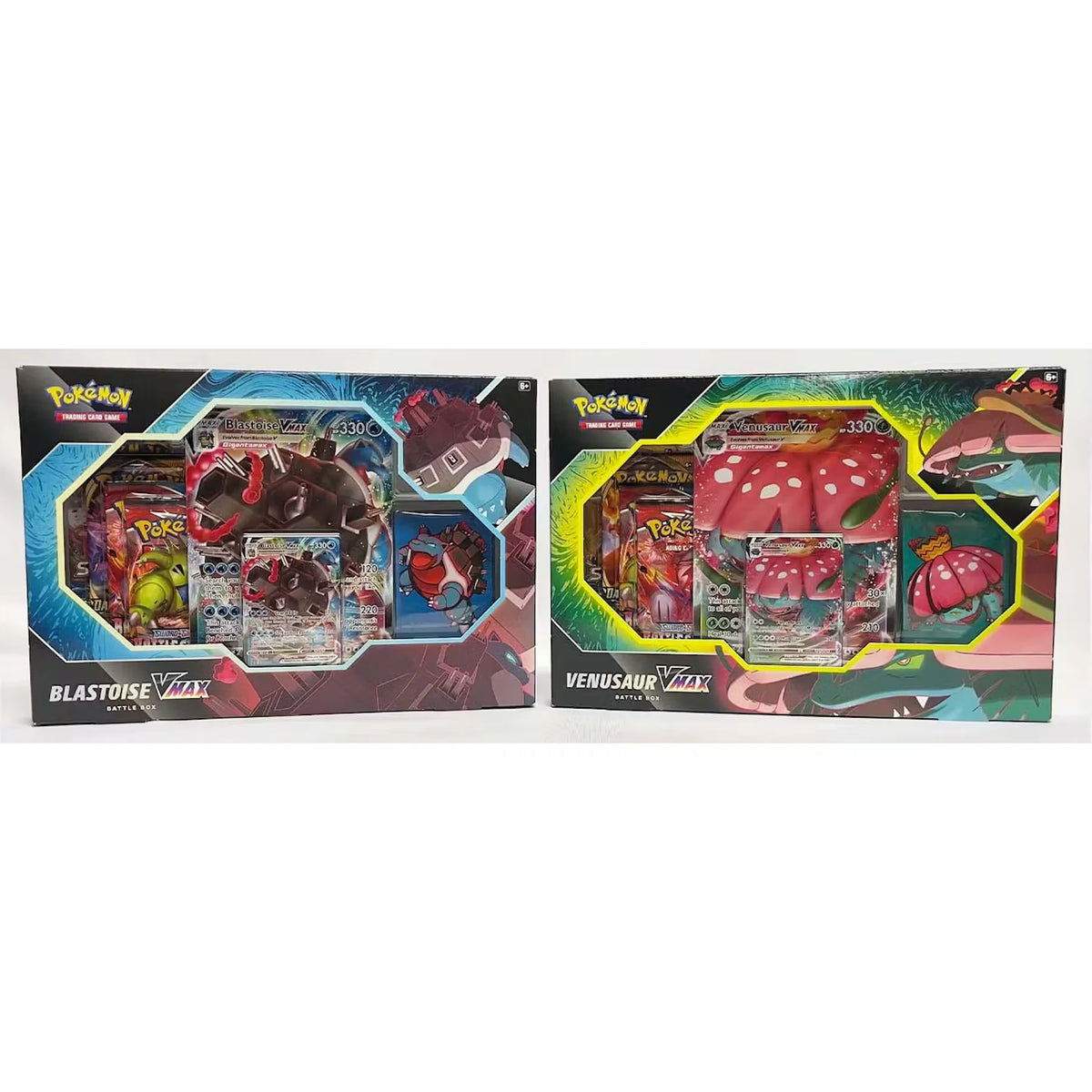 Pokemon Venusaur/Blastoise VMAX Battle 6-Box Case | Sealed (Ships Sealed Only) | P6134572