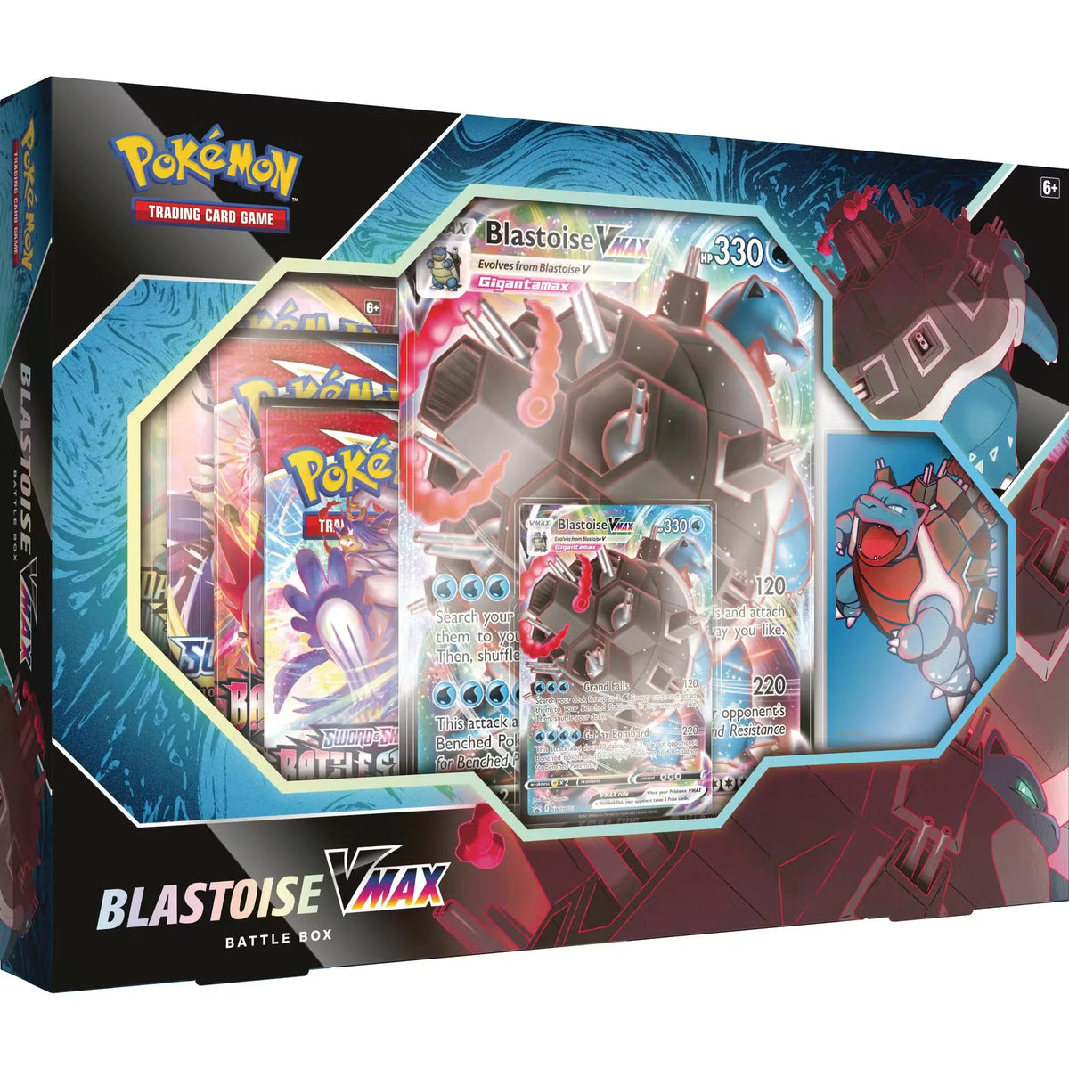 Pokemon Venusaur/Blastoise VMAX Battle 6-Box Case | Sealed (Ships Sealed Only) | P6134572