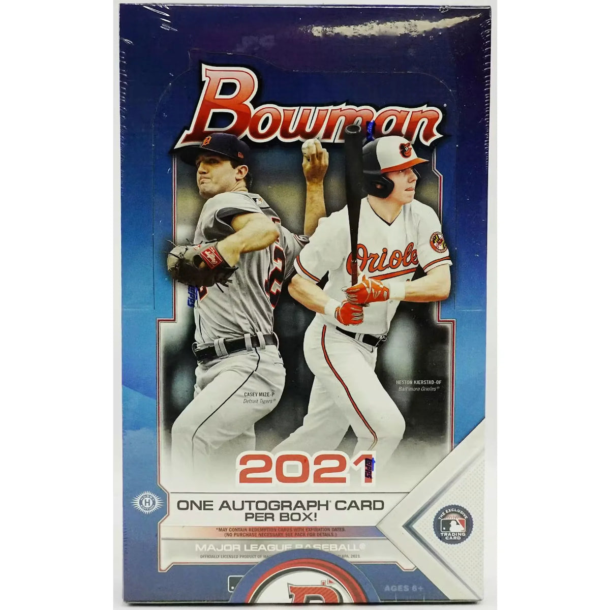 2021 Bowman Baseball Hobby 12-Box Case (Ships Sealed Only) - D | P6134722