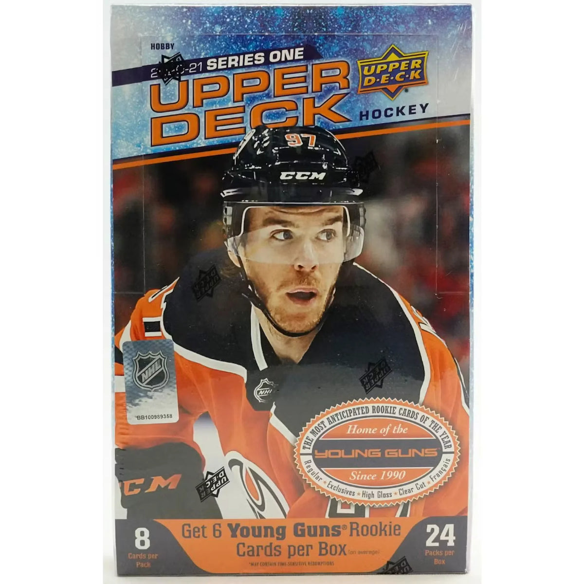 2020-21 Upper Deck Series 1 Hockey Hobby 12-Box Case (Ships Sealed Only) | P6135497