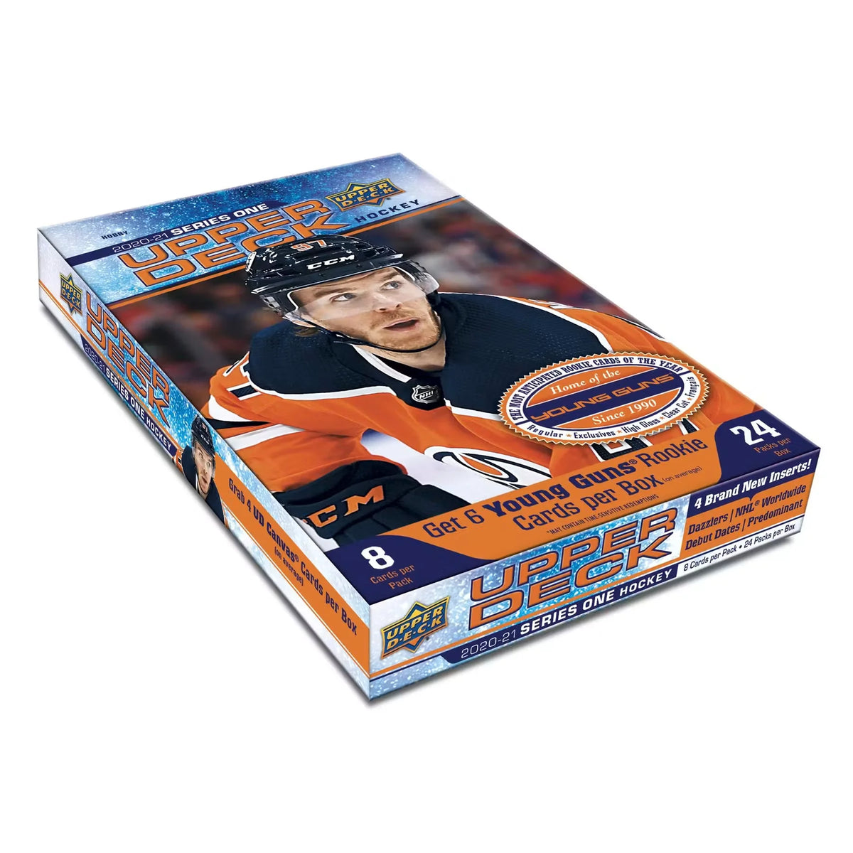 2020-21 Upper Deck Series 1 Hockey Hobby 12-Box Case (Ships Sealed Only) | P6135497