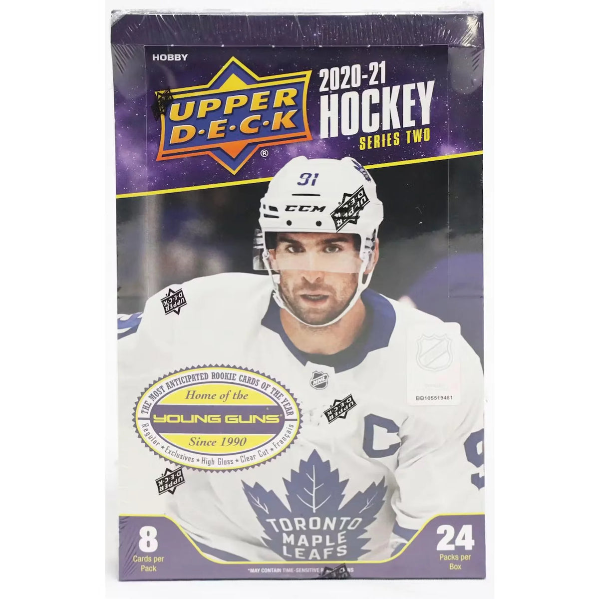 2020-21 Upper Deck Series 2 Hockey Hobby 12-Box Case (Ships Sealed Only) - D2 | P6135501