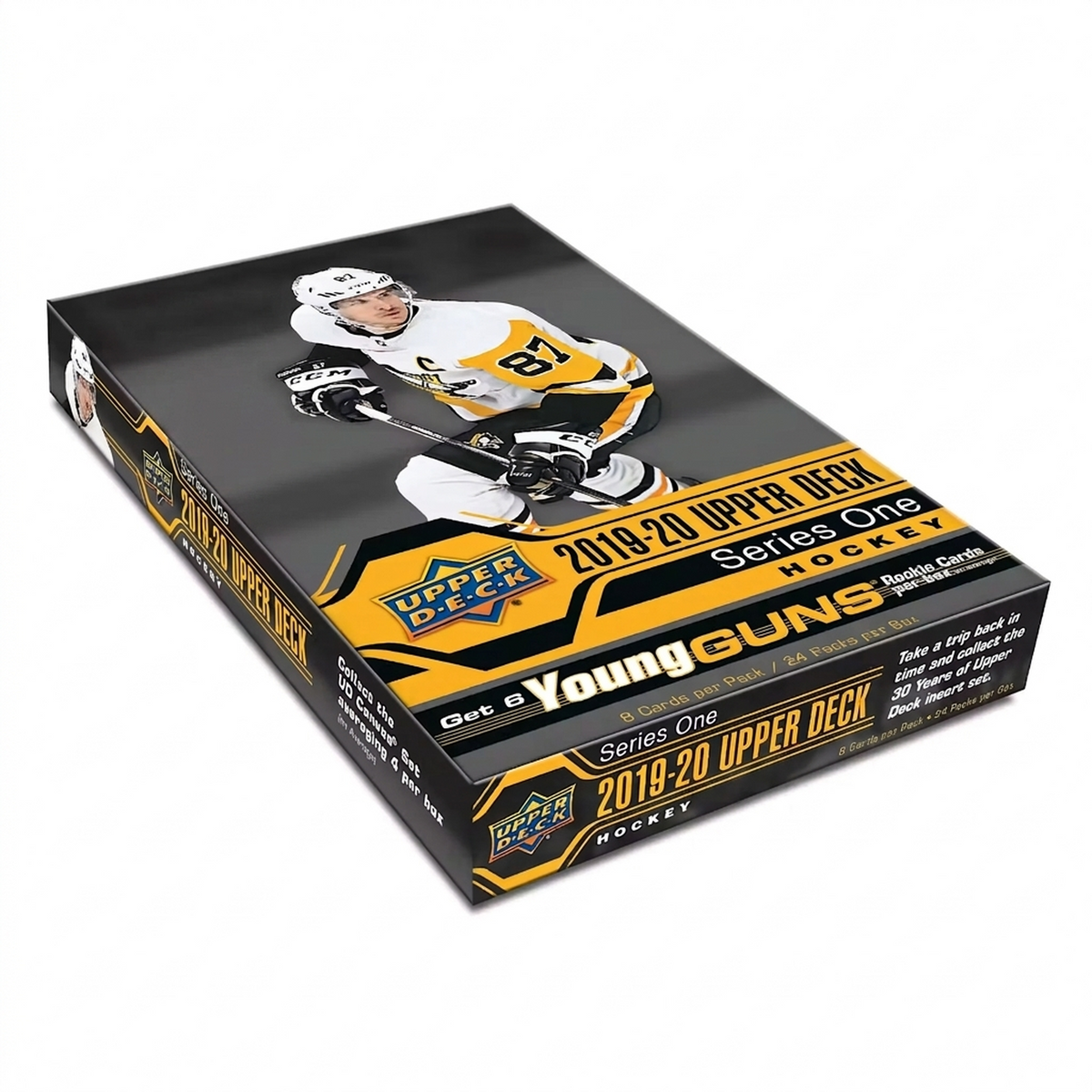 2019-20 Upper Deck Series 1 Hockey Hobby 12-Box Case (Ships Sealed Only) - D | P6135506