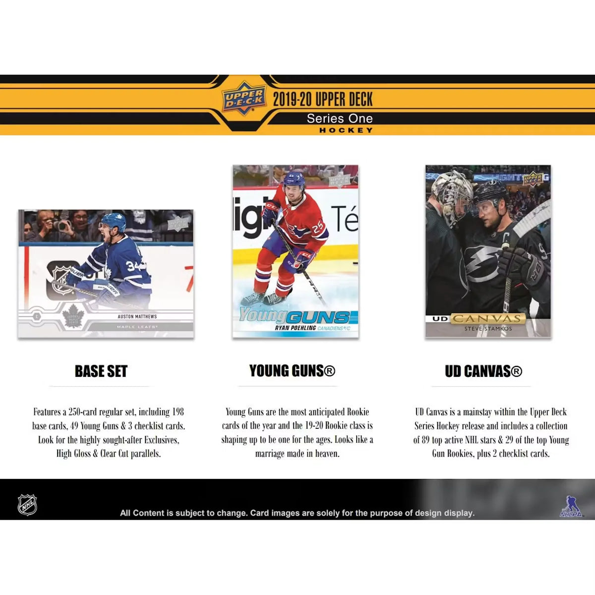 2019-20 Upper Deck Series 1 Hockey Hobby 12-Box Case (Ships Sealed Only) - D | P6135506