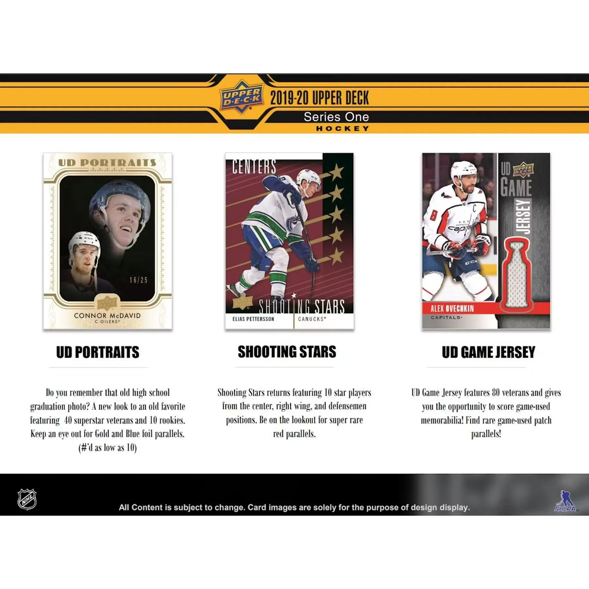 2019-20 Upper Deck Series 1 Hockey Hobby 12-Box Case (Ships Sealed Only) - D | P6135506