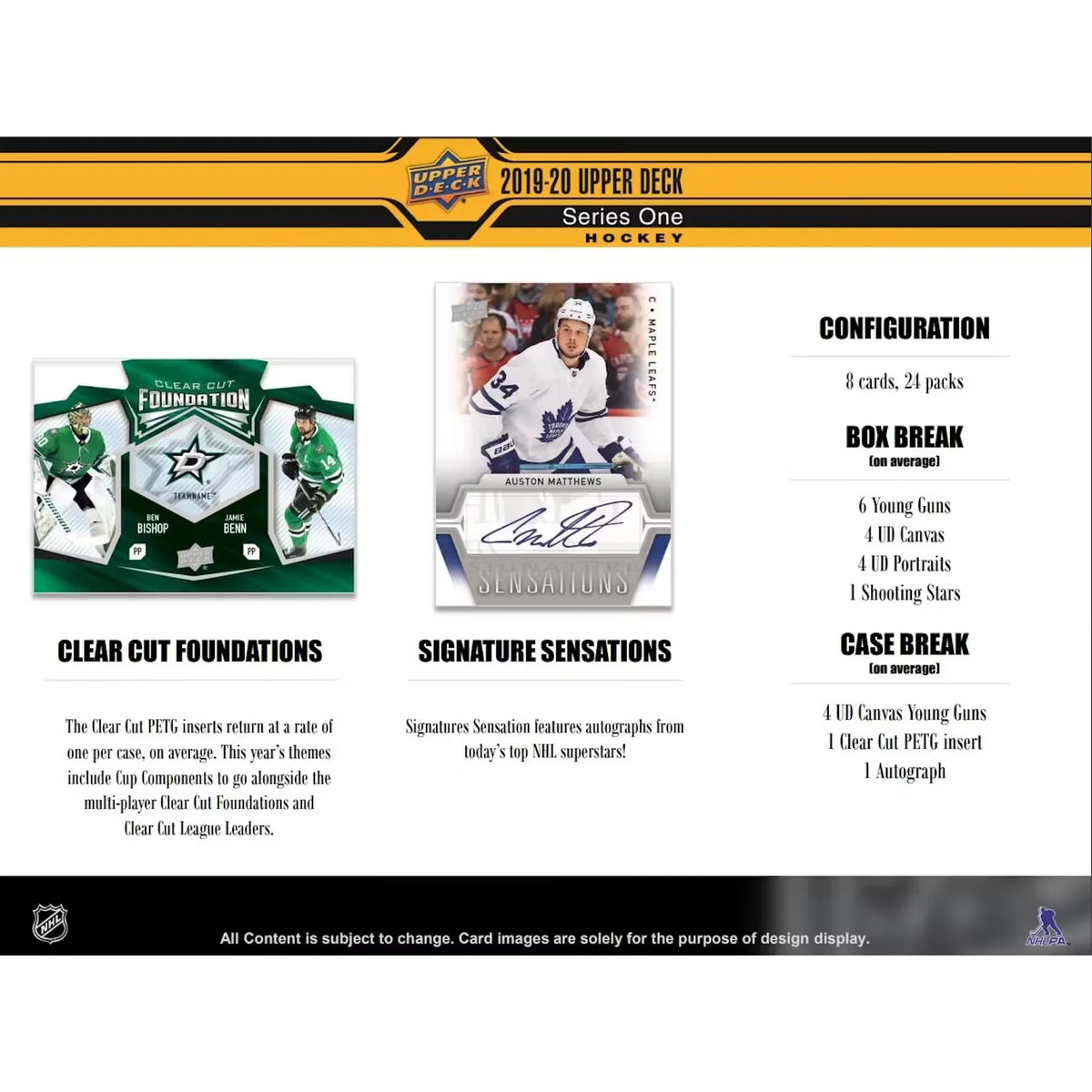 2019-20 Upper Deck Series 1 Hockey Hobby 12-Box Case (Ships Sealed Only) - D | P6135506