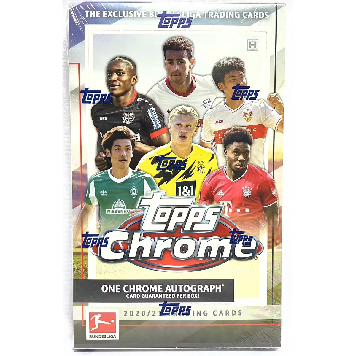 2020-21 Topps Chrome Bundesliga Soccer Hobby 12-Box Case (Ships Sealed Only) | P6135649