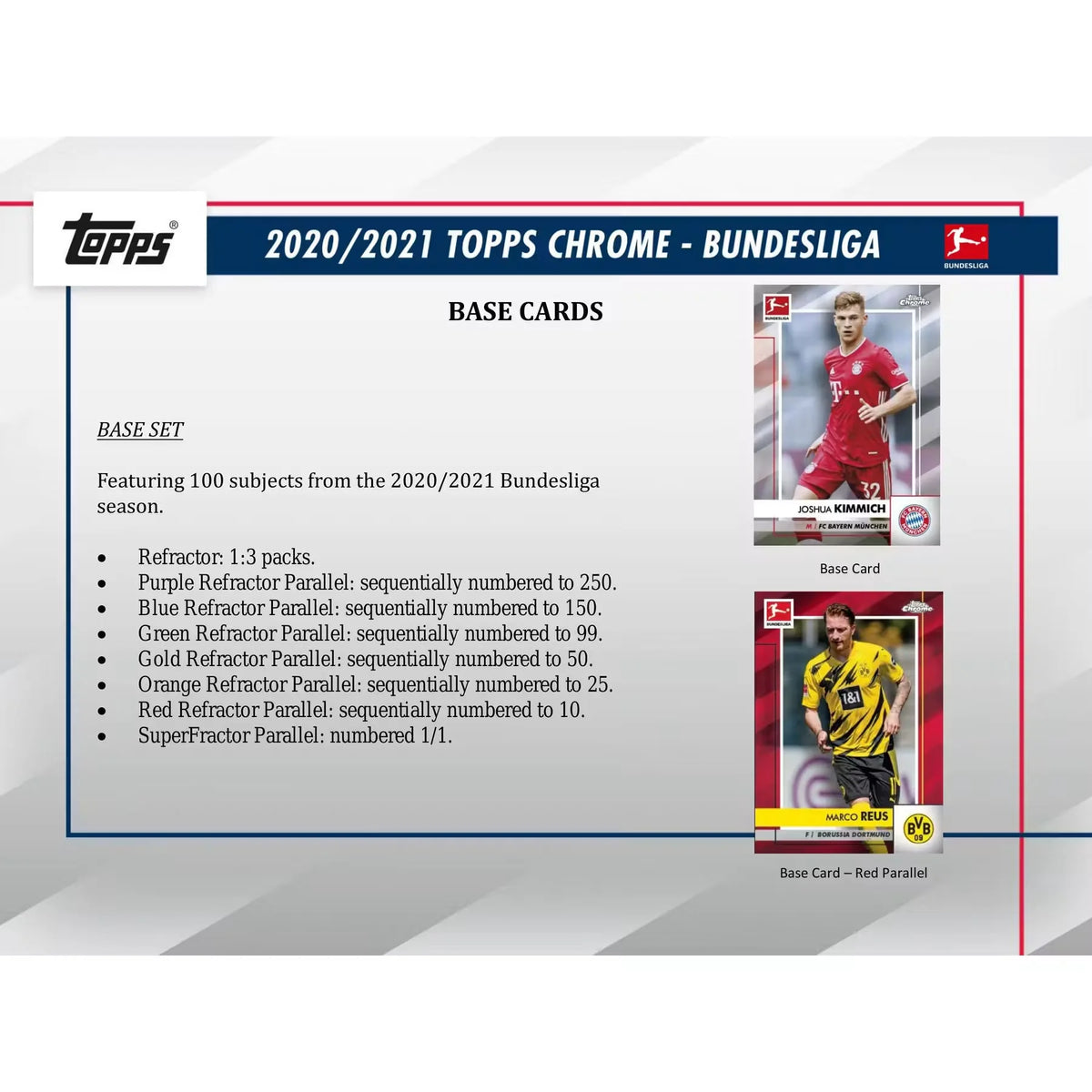2020-21 Topps Chrome Bundesliga Soccer Hobby 12-Box Case (Ships Sealed Only) | P6135649