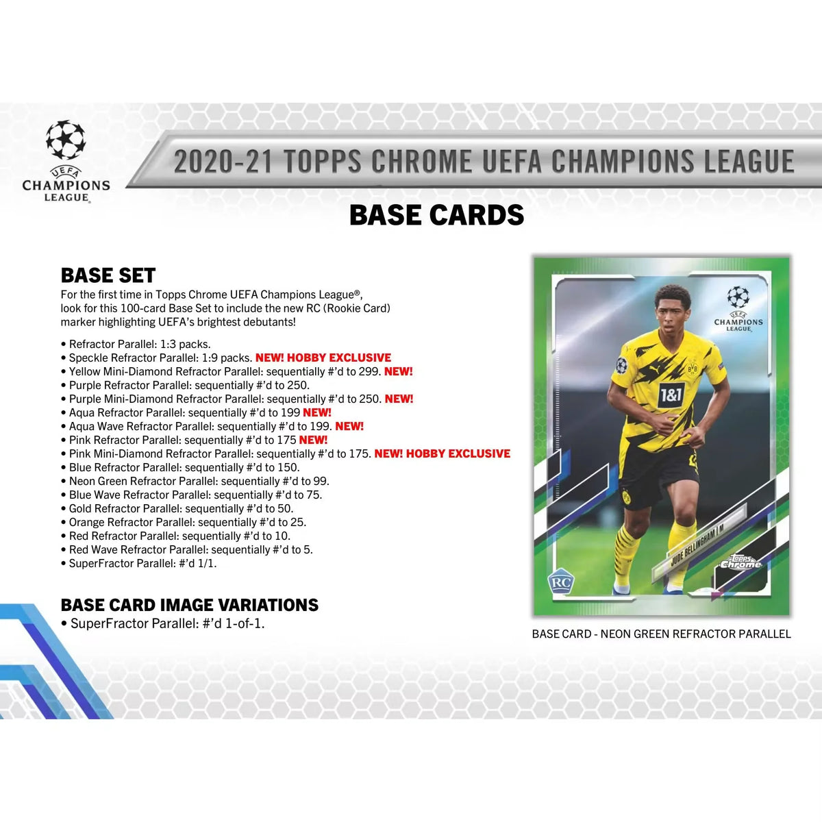 2020-21 Topps UEFA Champions League Chrome Soccer Hobby 12-Box Case - D | P6135652
