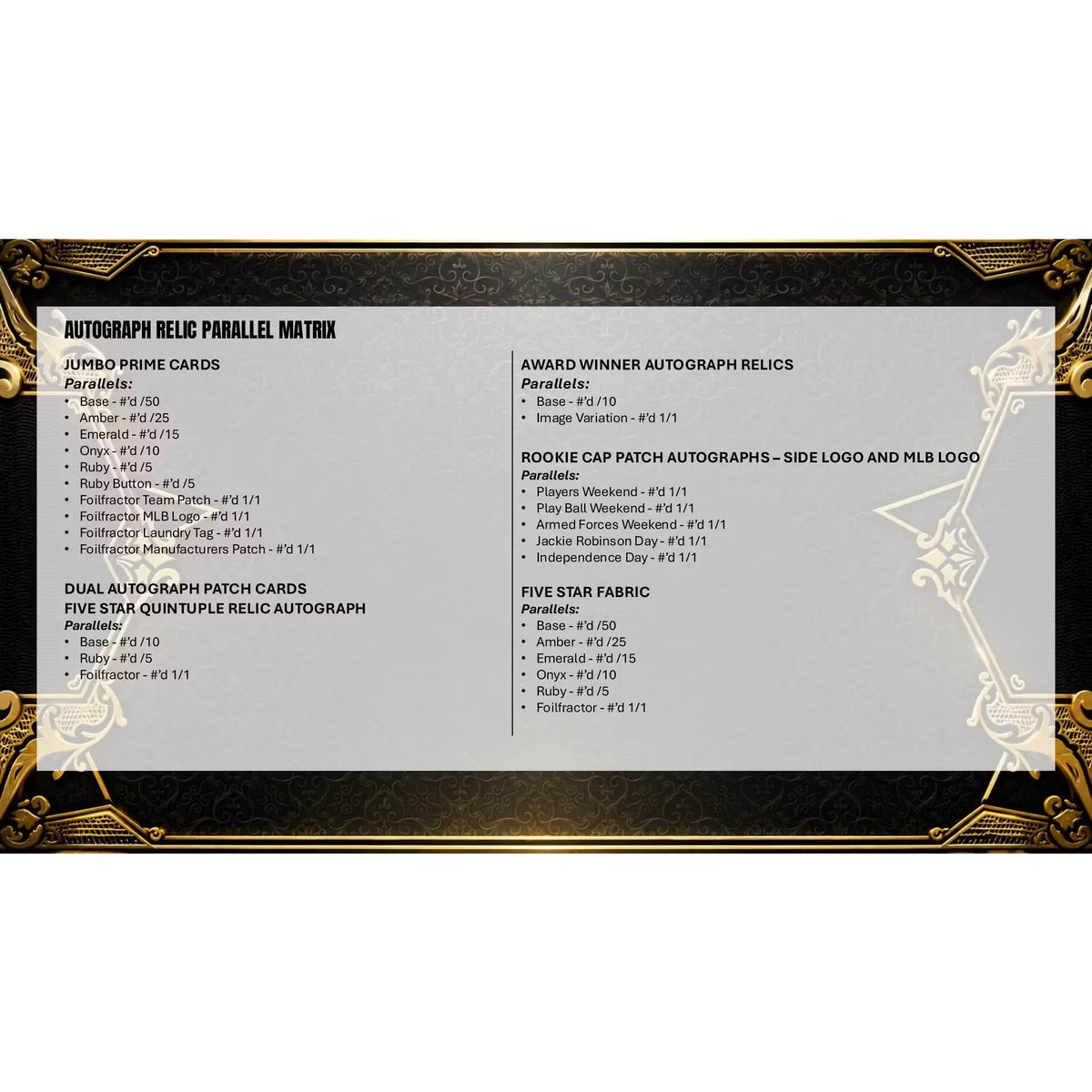 2026 Topps Five Star Baseball Hobby 3-Box Case | Presell (Ships Sealed Only) | P6135848