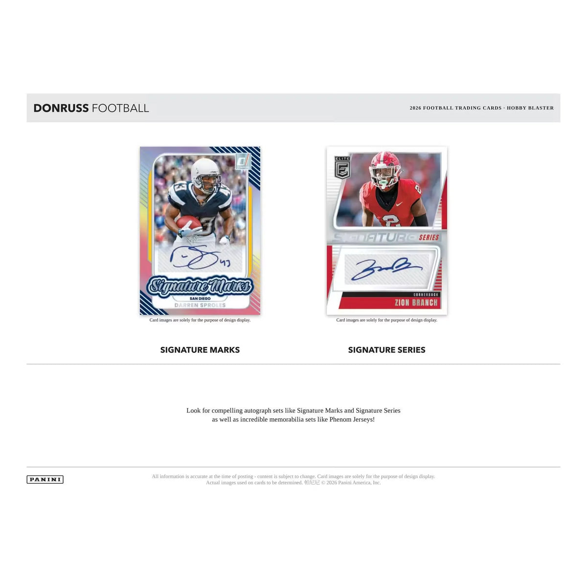 2026 Panini Donruss Football Blaster Hobby 20-Box Case | Presell | P6135887