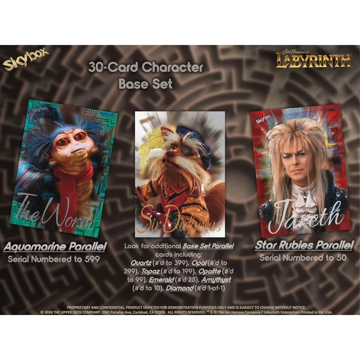 2026 Upper Deck Skybox Labyrinth Hobby 20-Box Case | Presell | P6139024