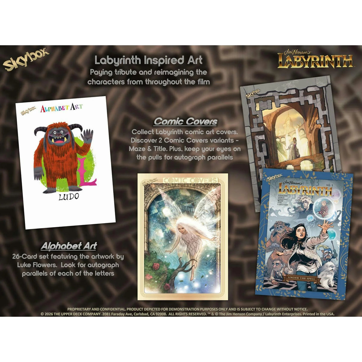 2026 Upper Deck Skybox Labyrinth Hobby 20-Box Case | Presell | P6139024