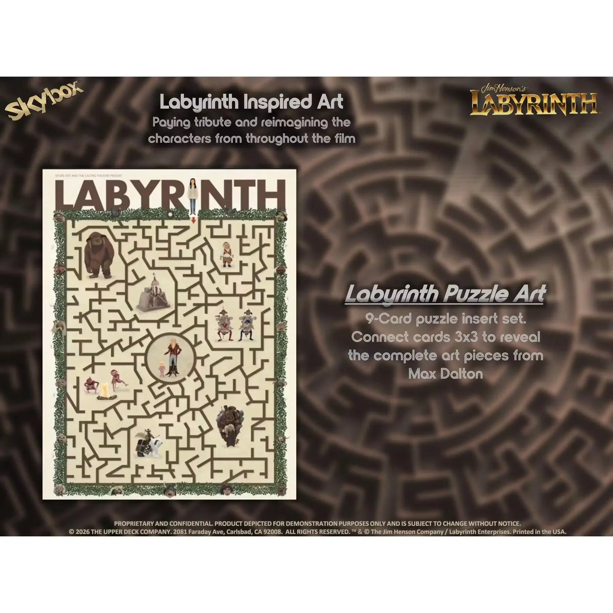 2026 Upper Deck Skybox Labyrinth Hobby 20-Box Case | Presell | P6139024