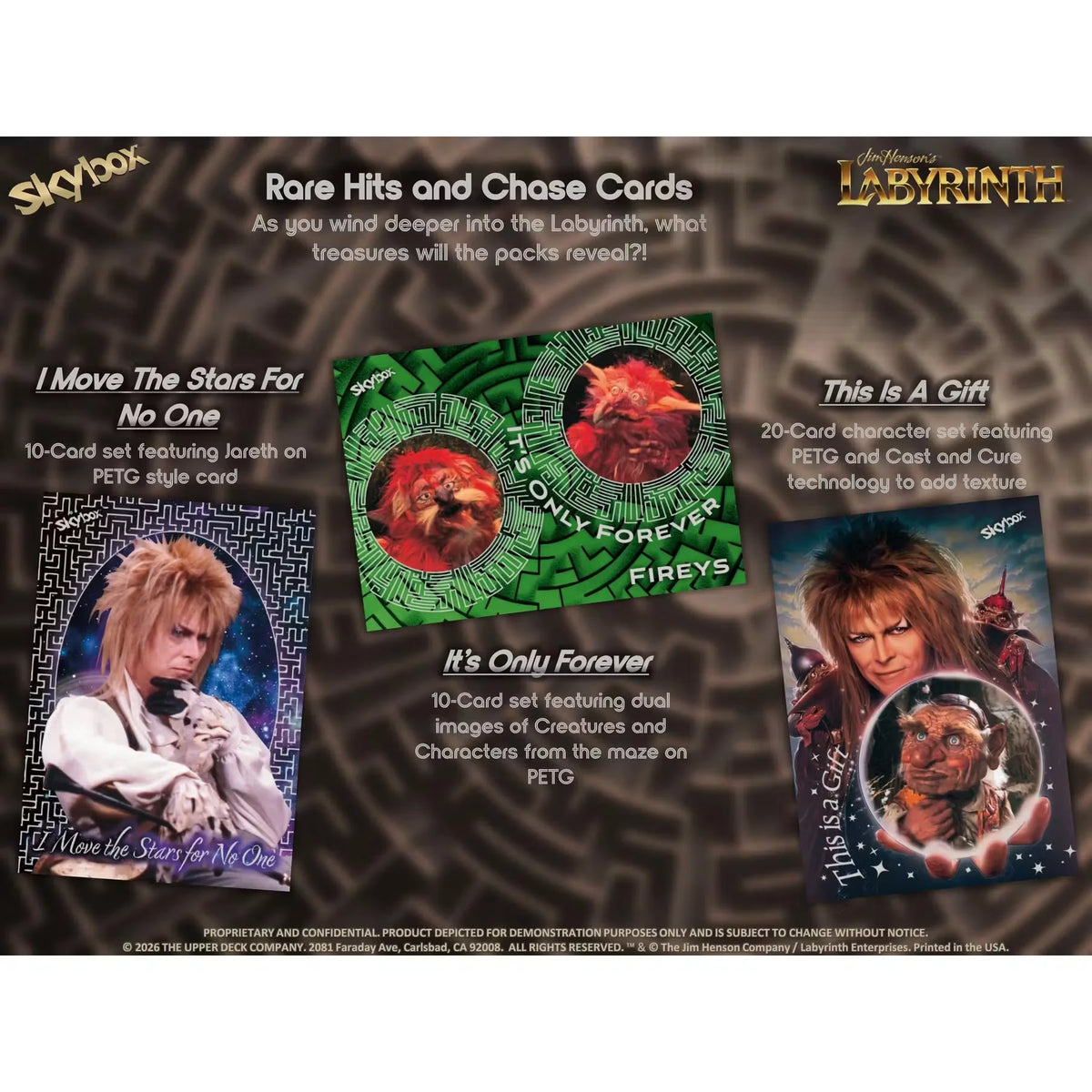 2026 Upper Deck Skybox Labyrinth Hobby 20-Box Case | Presell | P6139024