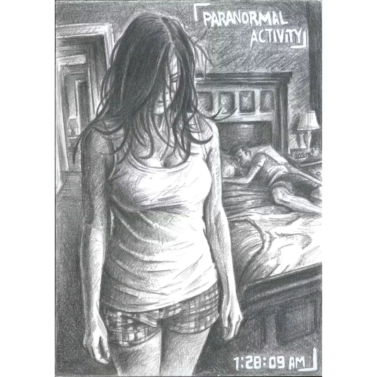 2026 Hit Parade Scream Scene III Sketch Card by Jeff Perdziak and Nick Cherre | P6572020