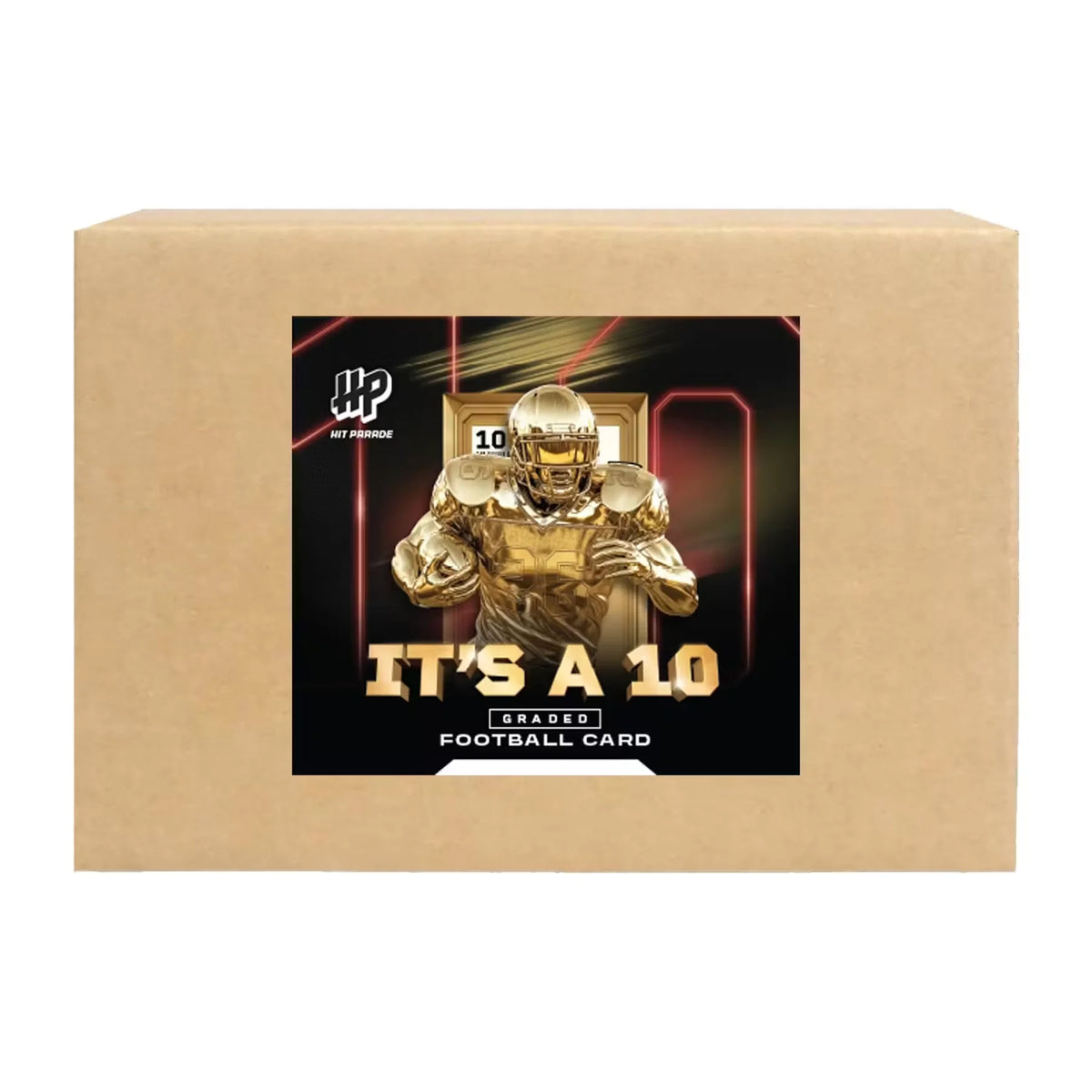 2026 Hit Parade Football Graded Card It's A 10 Series 6 Hobby 10-Box Case | P6572099