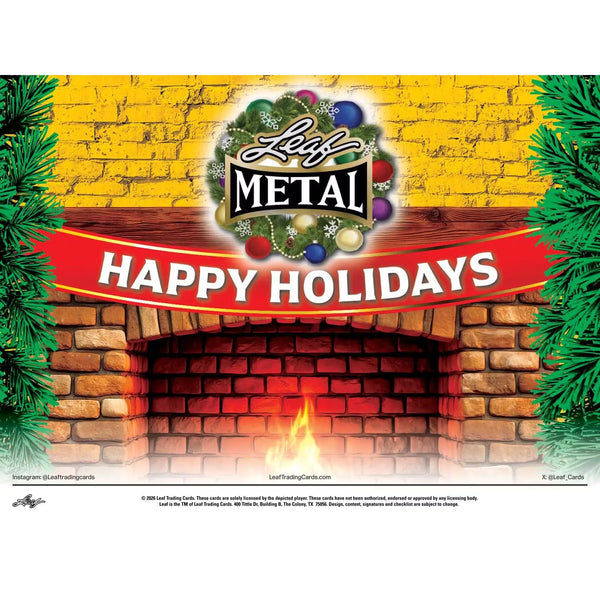 2026 Leaf Metal Happy Holidays Ugly Sweater Edition 8-Box Case (Presell) - D | P6573692