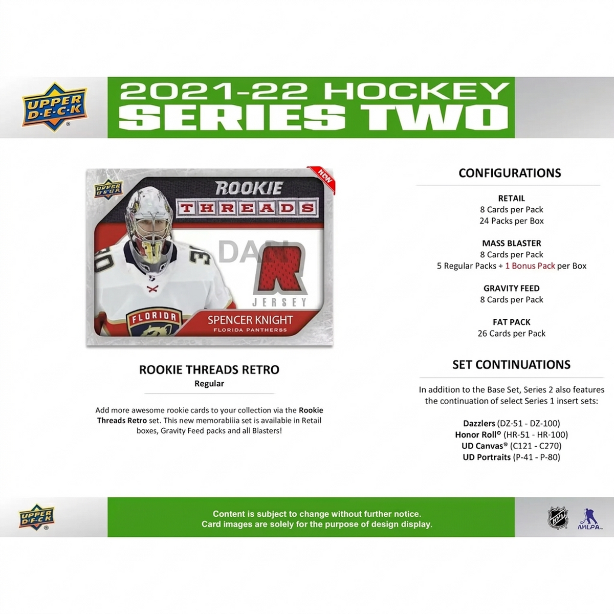 2021-22 Upper Deck Series 2 Hockey Blaster 20-Box Case - D2 | P6574262