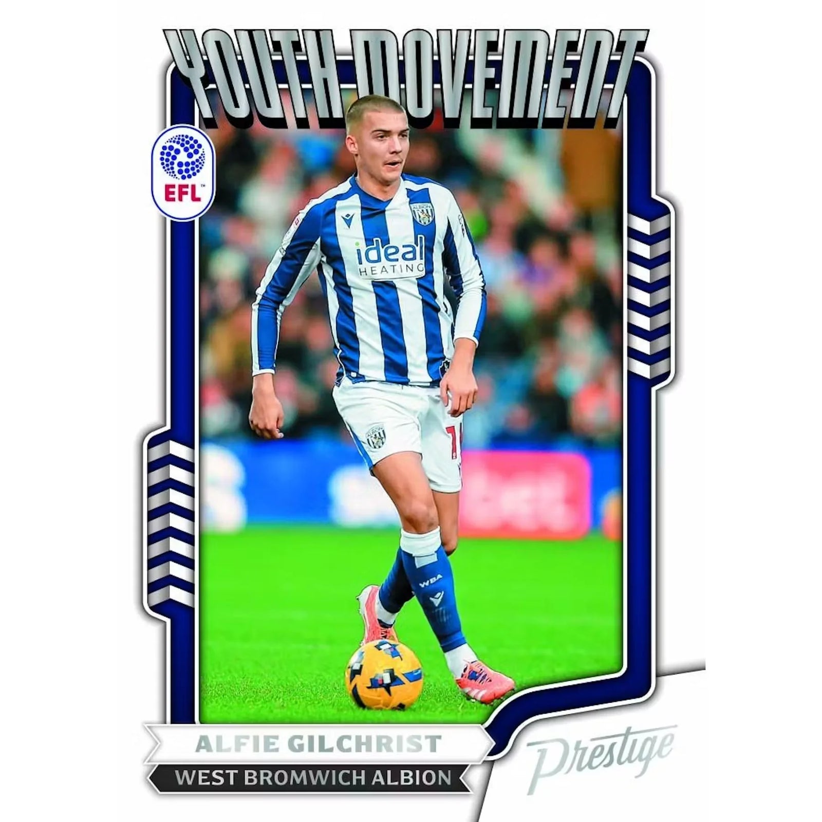 2025-26 Panini Prestige EFL Soccer Hobby Preferred 20-Box Case (Ships Sealed Only)