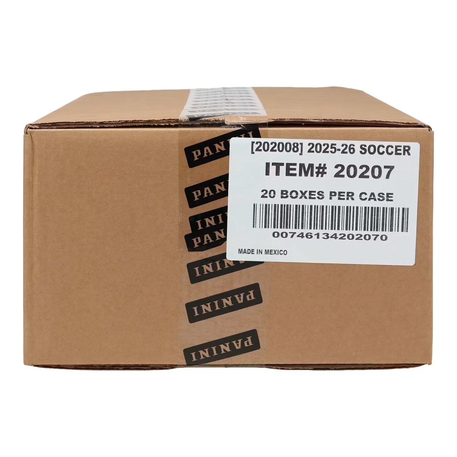 2025-26 Panini Prestige EFL Soccer Hobby Preferred 20-Box Case (Ships Sealed Only)