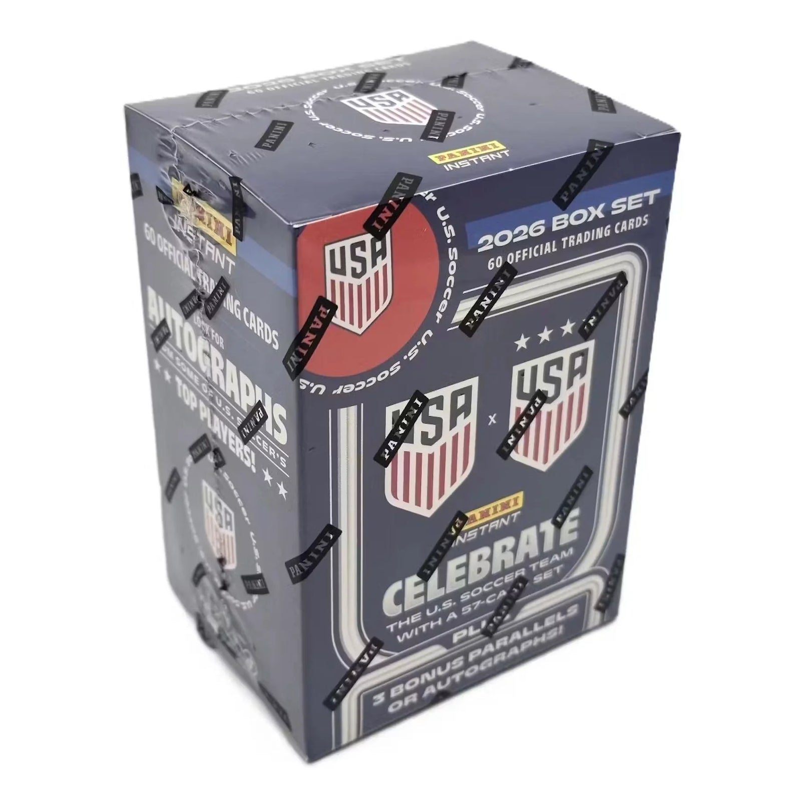 2025-26 Panini USMNT/USWMNT Soccer Box 20-Set Case | Presell (Ships Sealed Only)