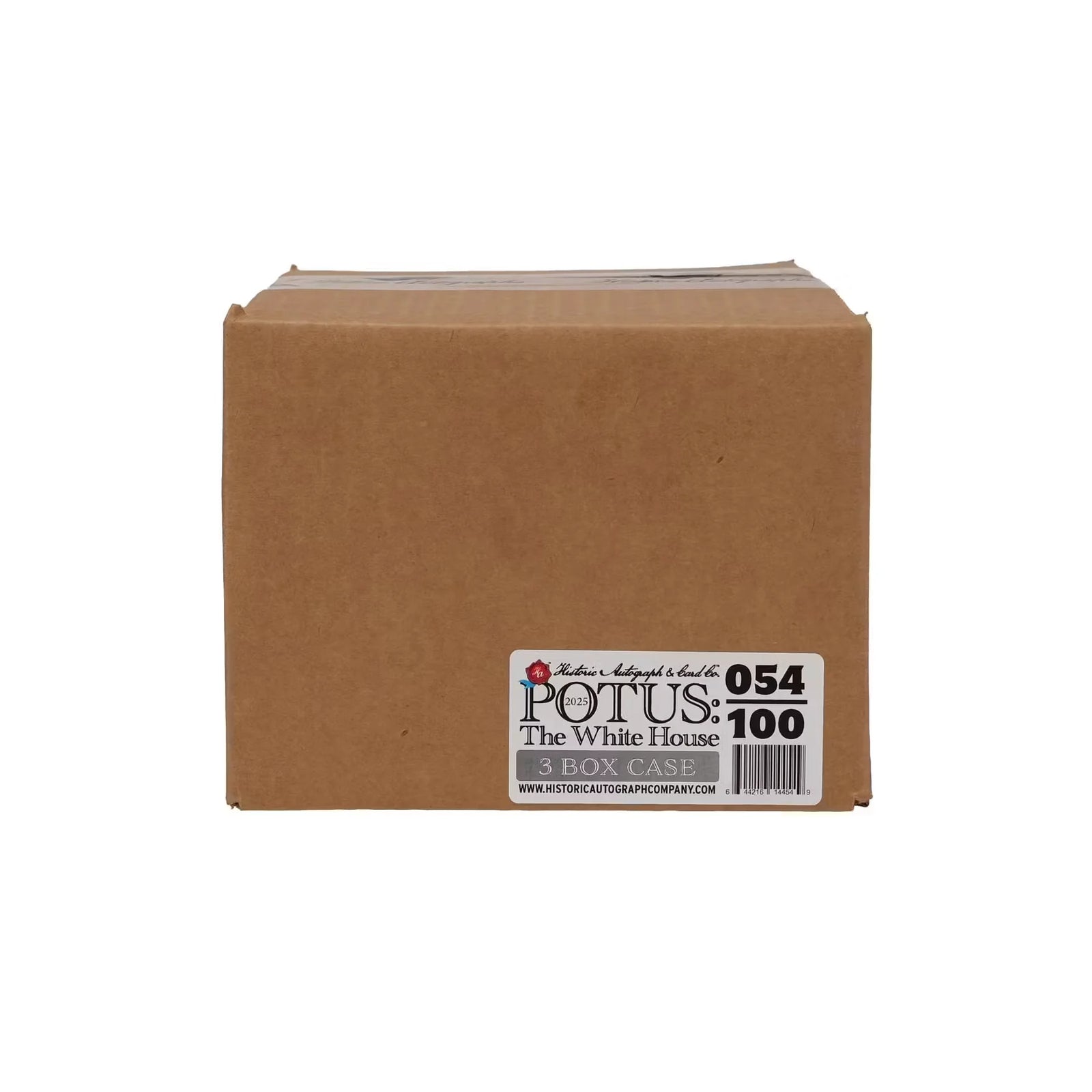 2025 Historic Autographs POTUS: The White House Premium 3-Box Case