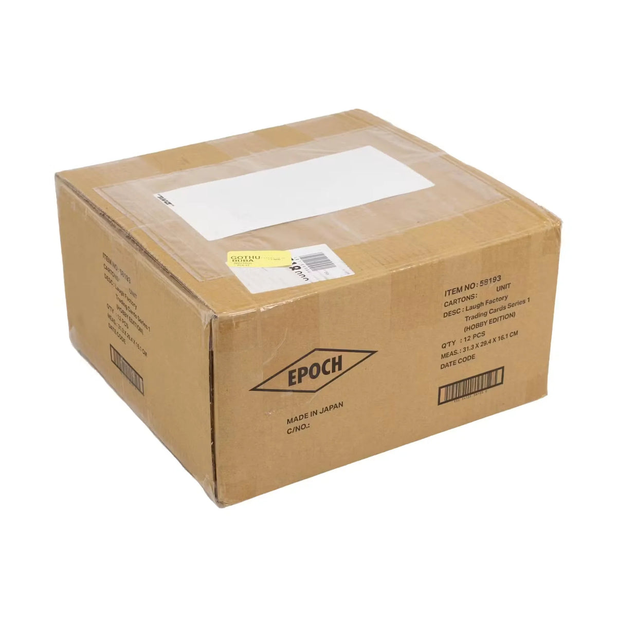 2026 Epoch Laugh Factory Stand-Up Comedian Series 1 Hobby 12-Box Case | P6700520