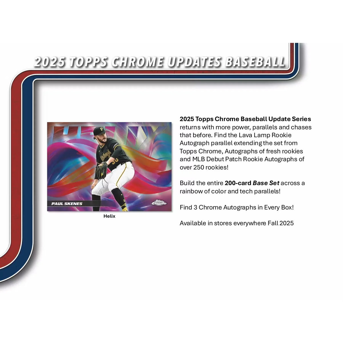 2025 Topps Chrome Update Series Baseball Hobby Jumbo 8-Box Case | P6700528