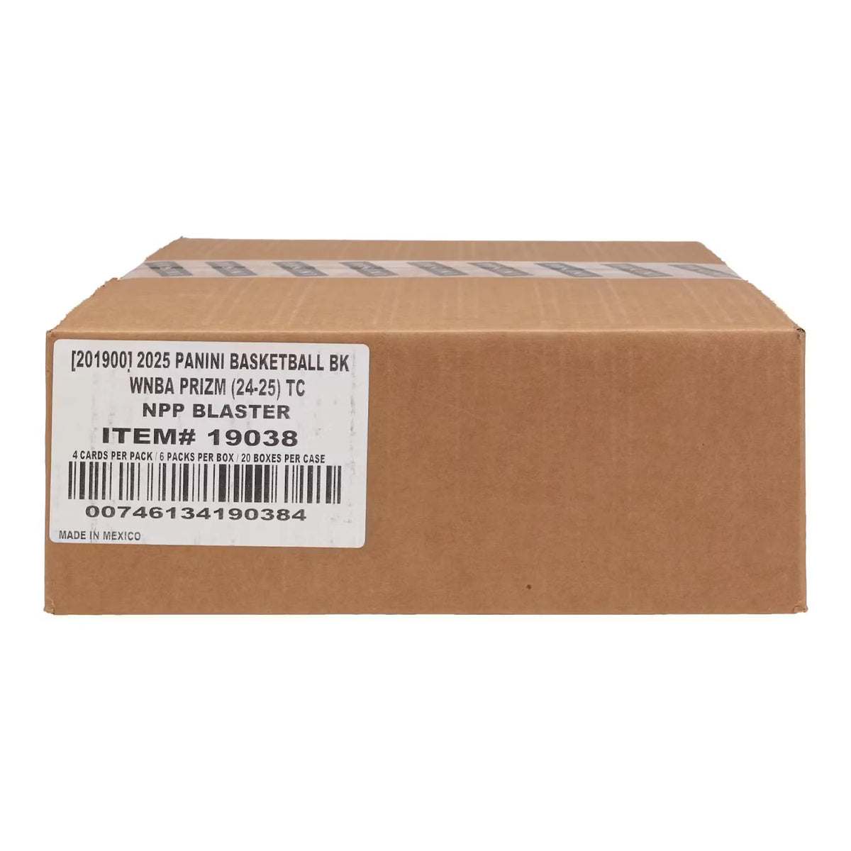 2025 Panini Prizm WNBA Basketball 20-Box Blaster Case | Ice Parallels | P6700542
