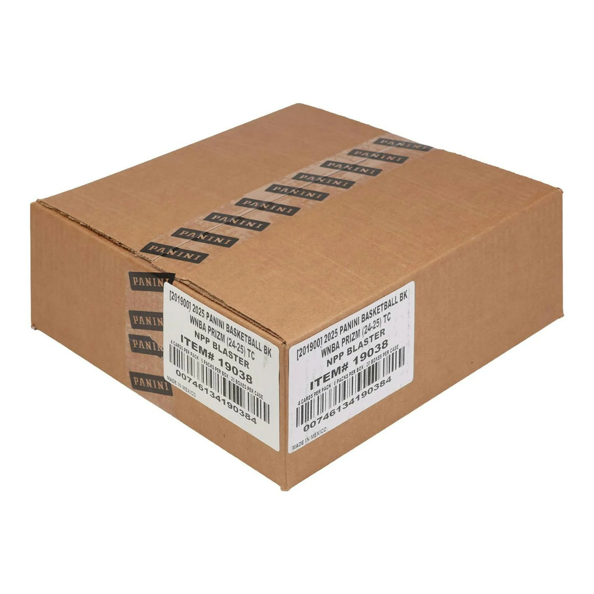 2025 Panini Prizm WNBA Basketball 20-Box Blaster Case | Ice Parallels | P6700542