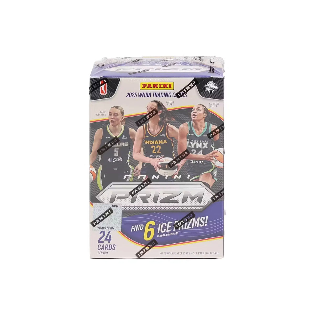 2025 Panini Prizm WNBA Basketball 20-Box Blaster Case | Ice Parallels | P6700542