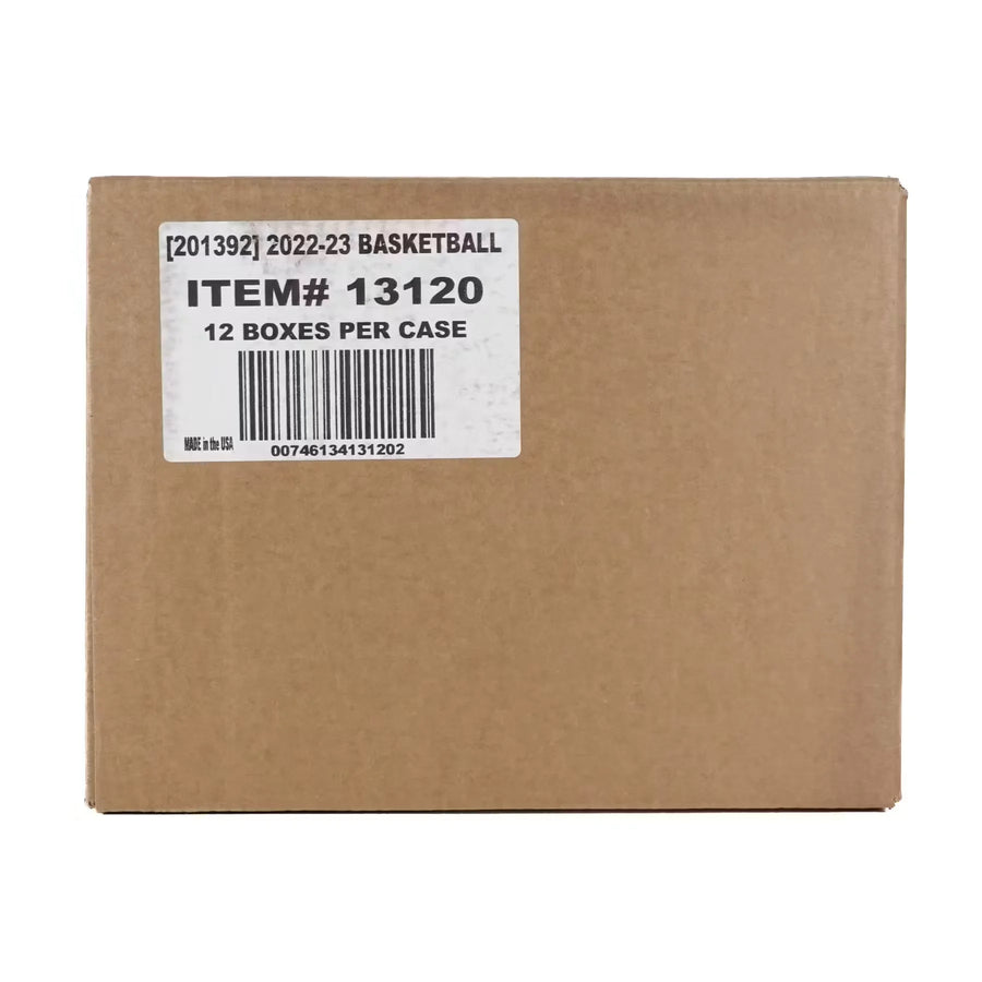 2022-23 Panini Prizm Basketball Hobby 12-Box Case (Ships Sealed Only)