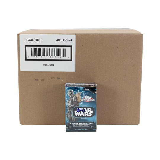 2026 Topps Star Wars Chrome Blaster 40-Box Case (Ships Sealed Only) | P7660087