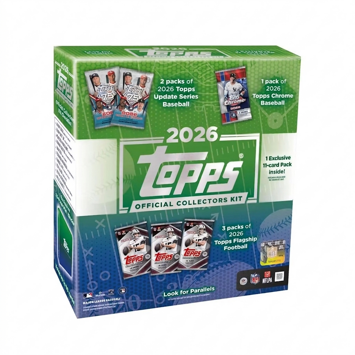 2026 Topps NFL x MLB Official Collector Kit 8-Box Case (Ships Sealed Only) - D | P7732626
