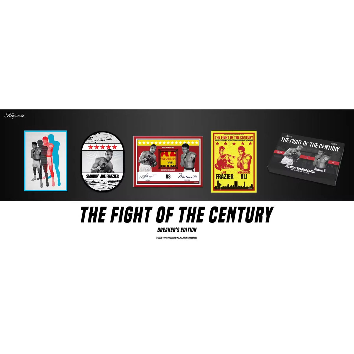 2026 Keepsake The Fight of the Century Ali vs. Frazier 10-Box Case | Presale | P8254803
