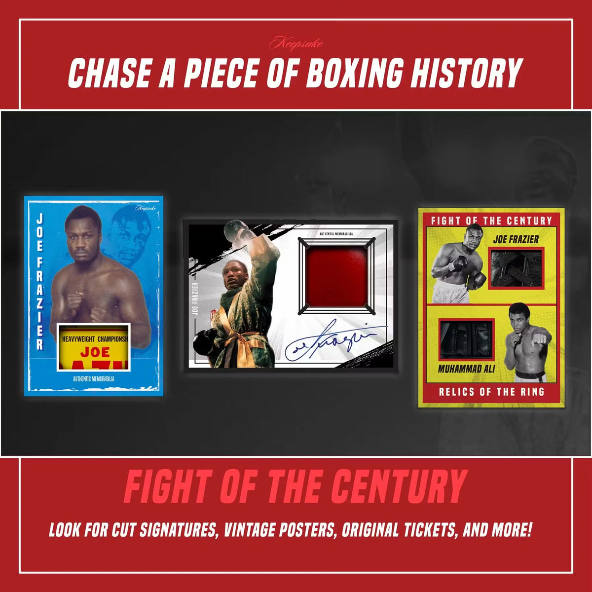 2026 Keepsake The Fight of the Century Ali vs. Frazier 10-Box Case | Presale | P8254803